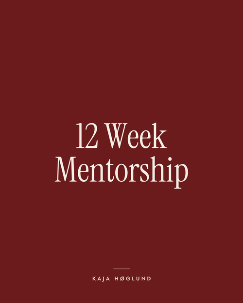 12 Week Mentorship