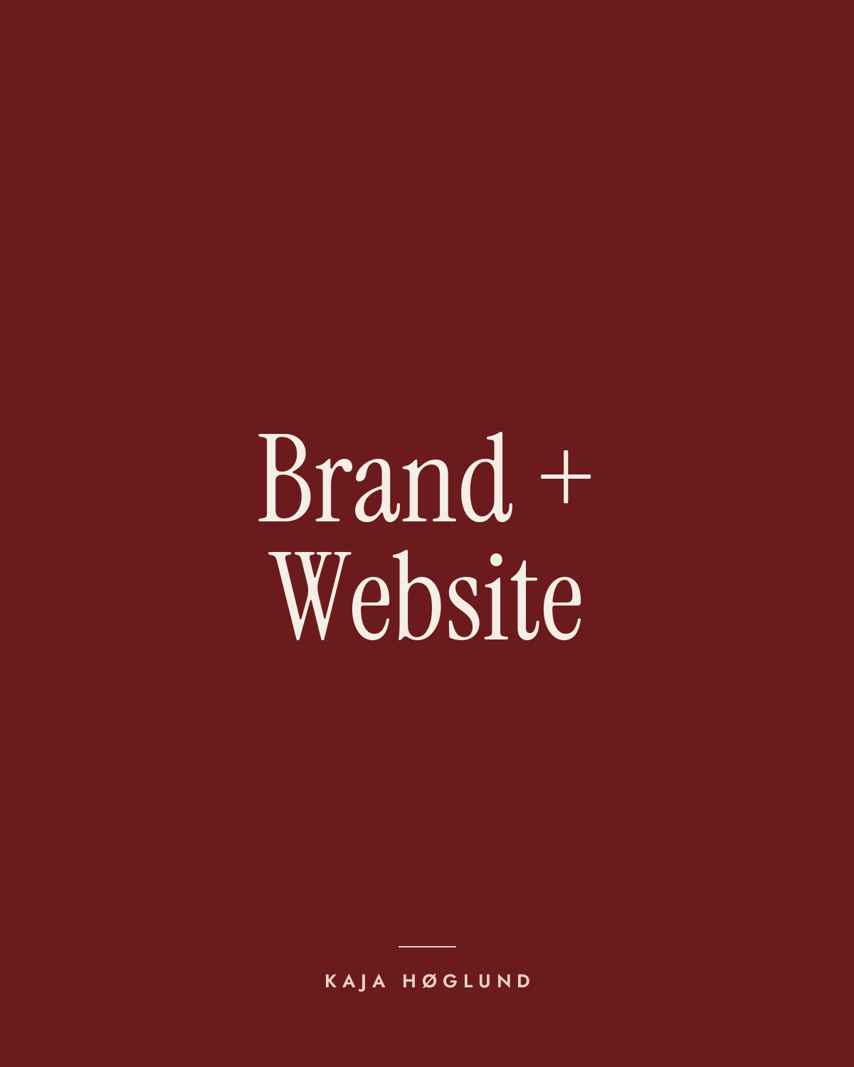 Brand + Website